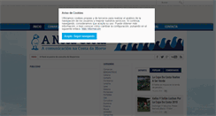 Desktop Screenshot of agenda.anosacosta.es